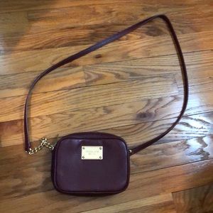Michael Kors Maroon Crossbody